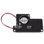 Face arrière du HAT PoE ventilé pour Raspberry Pi 3B+ et 4B