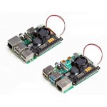 HAT PoE ventilé sur une Raspberry Pi 3B+ et Raspberry Pi 4