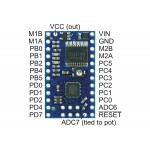 Brochage de la platine Pololu Baby Orangutan B-328