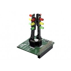 Platine feux tricolores pour Raspberry Pi prête à l'emploi