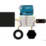 Exemple de raccordement de plusieurs capteurs capacitifs Trill sur un Arduino®