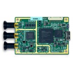 Vue de dessus de la plate-forme radio logiciel USRP B205mini-i