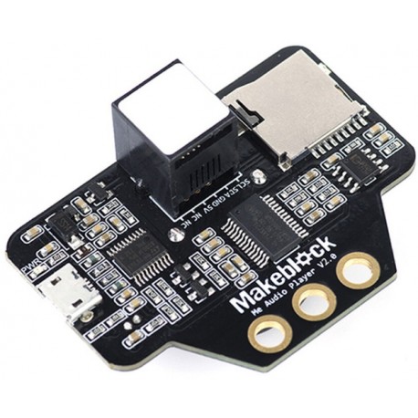 Vue de côté du module Me Audio Player V1 P3010002