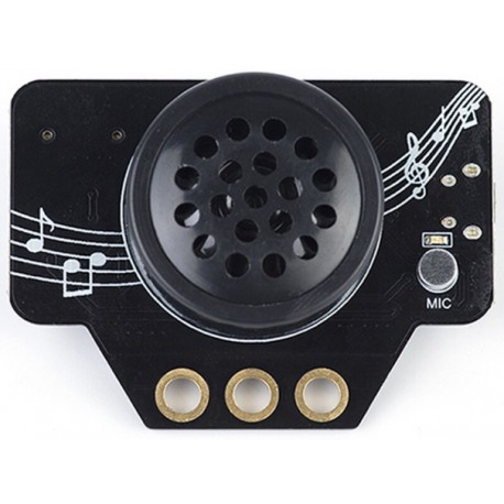 Vue sur le dessus du module Me Audio Player V1 P3010002