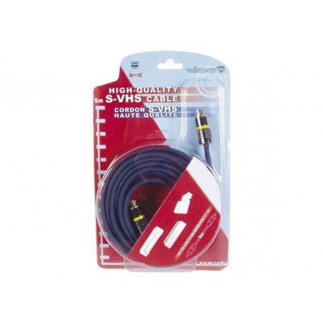 Cordon SVHS mini-DIN 4 broches (5 m)  - 2