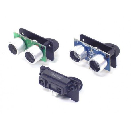 Exemple de montage du support pour télémètres