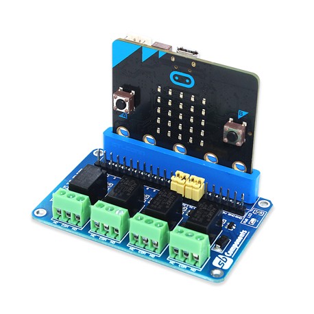 Platine 4 relais avec un micro:bit