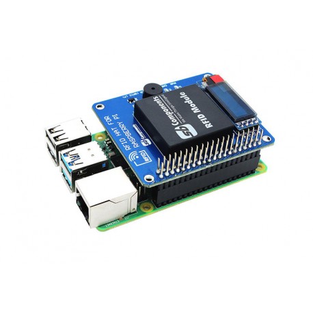 Utilisation de la platine Shield RFID HAT sur une Raspberry Pi