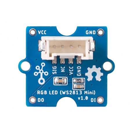 Vue de derrière du module Grove Led RVB (WS2813