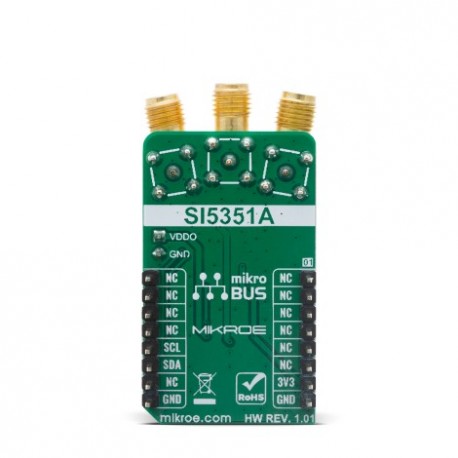 Vue arrière du module CLOCK GEN click