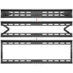 Montage du support mural inclinable pour TV (37"-70")par dépliage