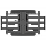 Support mural orientable à longue course de débattement en position replié pour TV (37"-70")