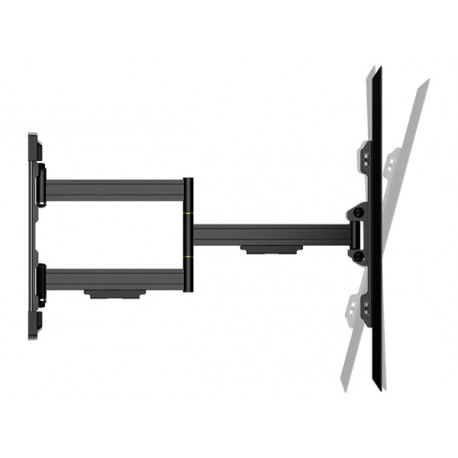 Réglage tilt du support mural orientable à longue course de débattement pour TV (37"-70")