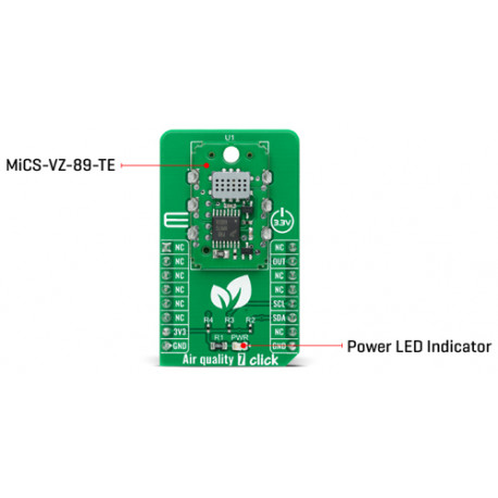 Détail du module module Air quality 11 click MIKROE-4196