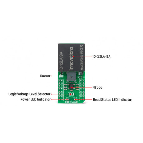 Détail du module RFID 2 Click MIKROE-4208