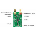 Détail du générateur de signaux Waveform 2 Click MIKROE-4346