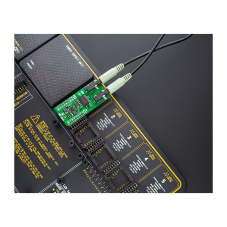 Exemple d'utilisation du module Audio DSP Click MIKROE-4431