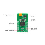 Détail du module convertisseur ISO ADC 2 click MIKROE-4166