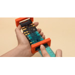 Exemple de réalisation avec le kit Arduino® Science Kit Physics Lab AKX00014