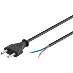 Cordon secteur à sortie sur fils  - 1