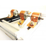 Exemple d'utilisation des charnières à roulements à billes MakerBeam 100427