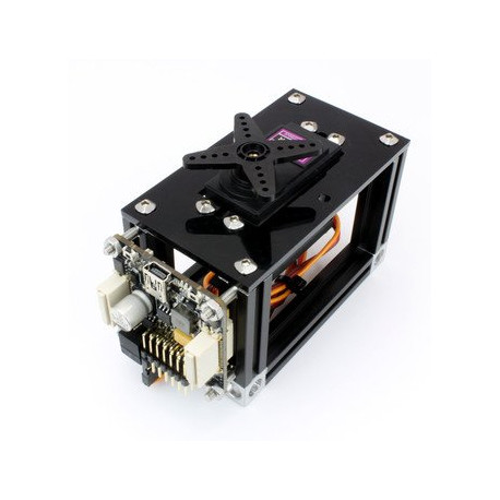 Exemple d'utilisation de la plaque polystyrène noir MakerBeam 100517