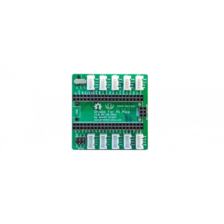 Vue de dessus de la platine Shield Grove pour Raspberry Pi Pico 103100142