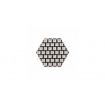 Matrice Hexagonale à Led RVB compatible Grove A045