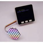 Exemple d'utilisation de la matrice Hexagonale à Leds RVB compatible Grove A045