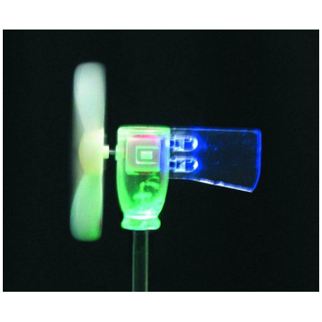 Les leds RGB de la mini éolienne avec Led RGB C-0210