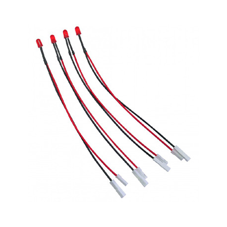 Led 5 mm avec fils et connecteurs