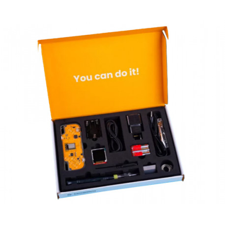 Contenu du kit éducatif console de jeu portable Circuitmess SPENCER