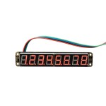 Afficheur 8 digits rouges Gravity DFR0646-R