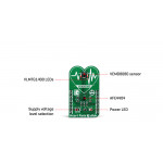 Détail du capteur de pulsations Heart rate 7 click