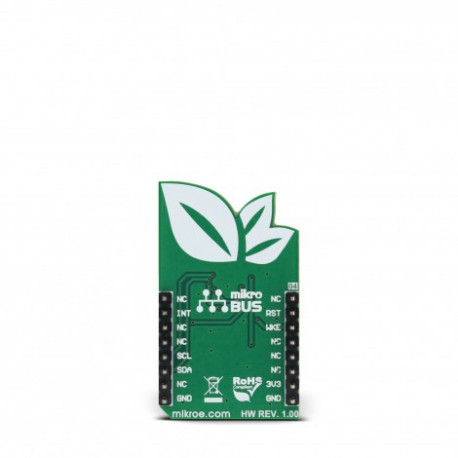 Vue arrière du détecteur de qualité d'air Air quality 3 click