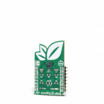 Vue de côté du détecteur de qualité d'air Air quality 3 click