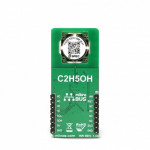 Vue arrière du capteur de gaz Alcool 2 Click MIKROE-3097