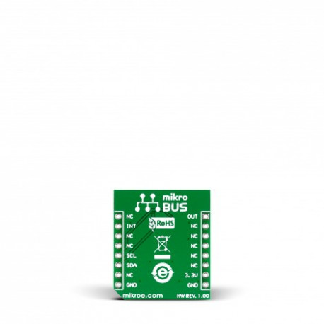 Vue arrière du capteur de geste IR Gesture click - MIKROE-2086