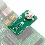 Exemple d'utilisation sur une platine de l'horloge temps réel RTC8 click - MIKROE-3456