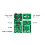 Vue détaillée du contrôleur de volume numérique Volume Click MIKROE-4450