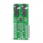 Vue de côté du préamplificateur de microphone MIC 3 Click MIKROE-4136