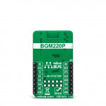 Vue arrière du module Bluetooth BLE9 Click MIKROE-4487