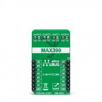 Vue arrière du commutateur UART MUX 2 Click MIKROE-4494