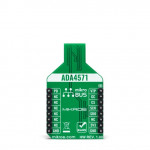 Vue arrière du module mesureur d'angle AMR Angle Click MIKROE-4561