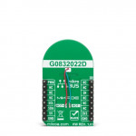 Vue arrière du moteur vibreur Vibro Motor 3 click MIKROE-4356