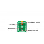 Vue détaillée du module Haptic 2 click MIKROE-4452