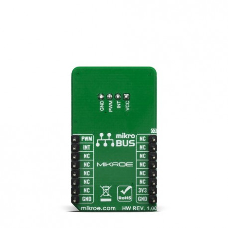 Vue arrière du bouton sensitif Button Power Click MIKROE-3740