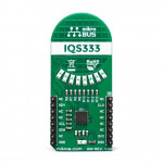 Vue arrière du potentiomètre rotatif sensitif Wheel Click MIKROE-3203