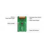 Détail du multiplexeur de puissance Power MUX Click MIKROE-4109