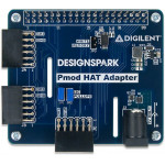 Vue avant de la platine d'adaptateur Pmod HAT pour Raspberry Pi